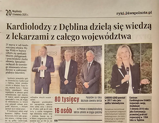 Opis w gazecie
