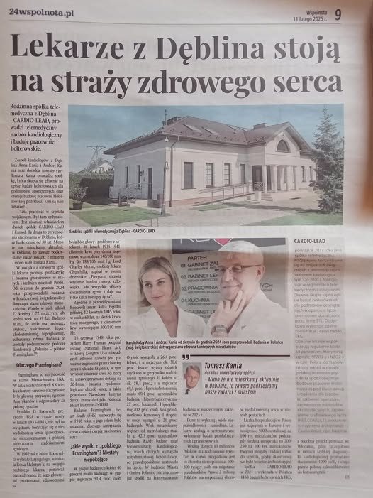 Opis w gazecie